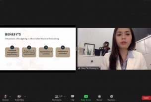 Dosen FPT University Vietnam Isi Kuliah Corporate Budget di IIB Darmajaya