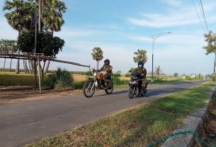 Anggota Kodim 0718 Pati Semangat Pulang Pergi Dari Rumah Ke Lokasi TMMD 111