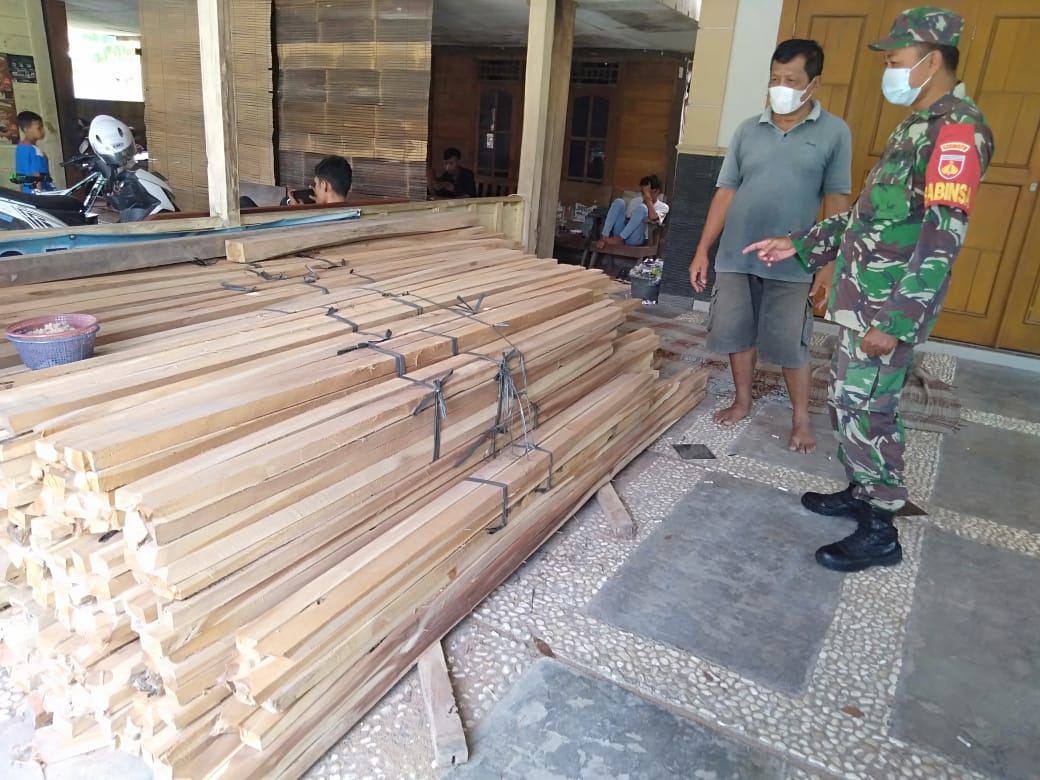 Dalam Program TMMD Kualitas Material Tetap Di Perhatikan