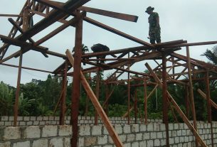 Dilibatkan dalam Pembangunan TMMD, Warga Mengaku Senang dan Siap Membantu