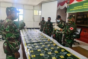 Pemeriksaan Sampel Urine, Pastikan Prajurit Bebas Narkoba