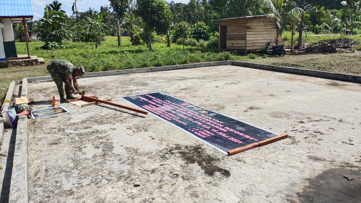 Satgas TMMD Mulai Laksanakan Persiapan Pembangunan