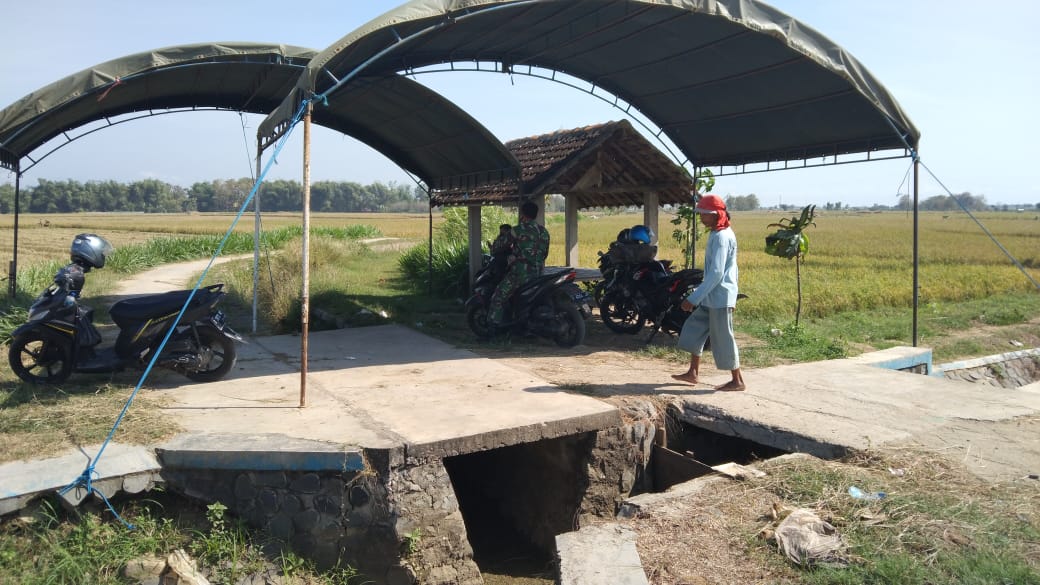 Tenda Mulai Terpasang di Sasaran Utama Pra TMMD
