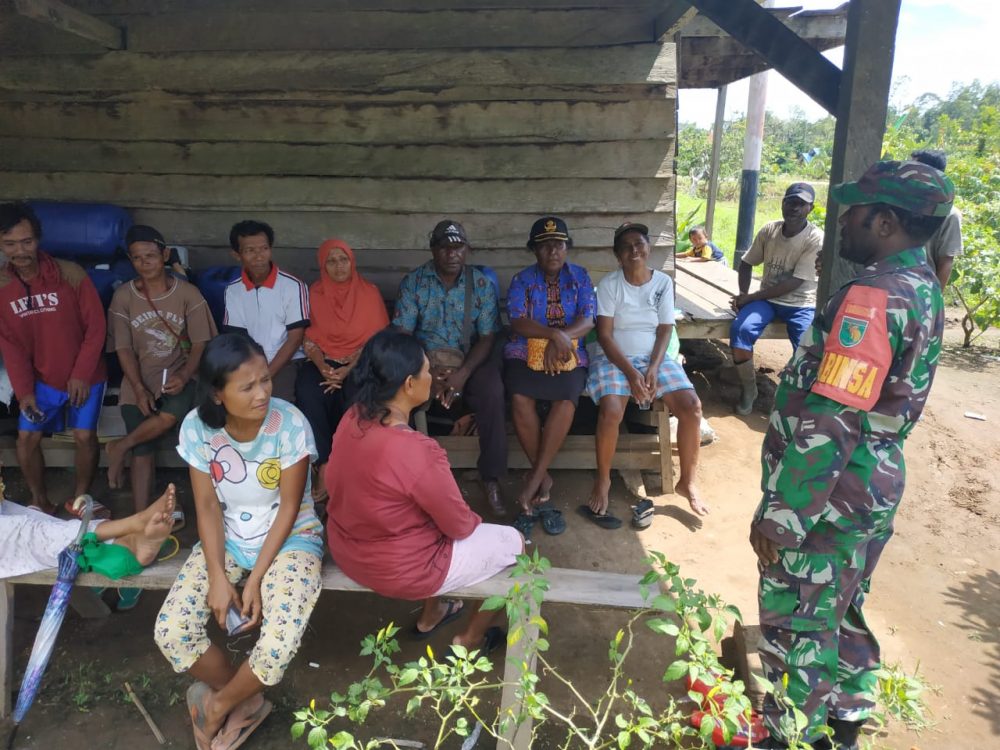 Warga Kampung Dorba Ucapkan Terimakasih Atas Kunjungan Satgas TMMD