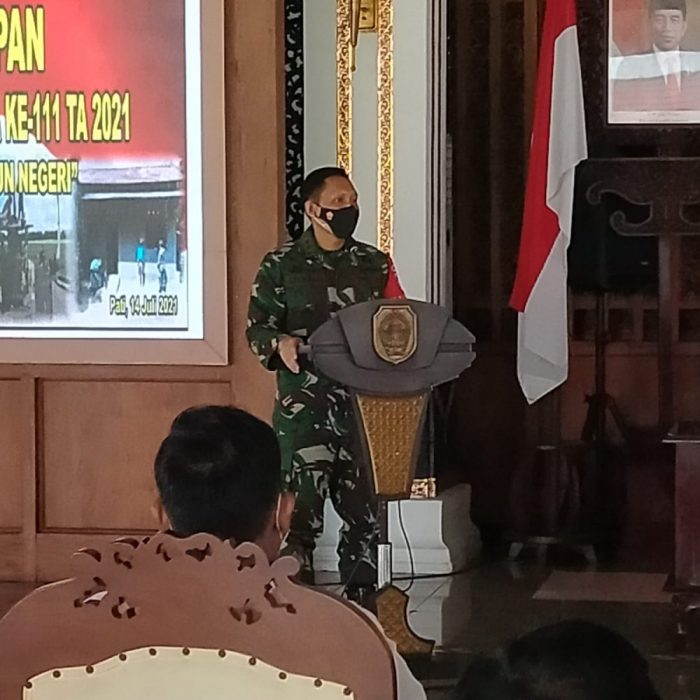 Dandim 0718/Pati Mengapresiasi Kinerja Satgas TMMD