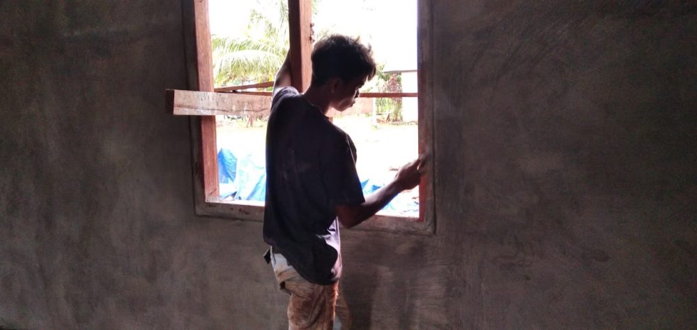 Satgas TMMD Kodim Sarmi Hampir Selesaikan Pembangunan Sasaran Fisik