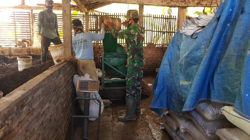 Serda Sukarji Belajar Proses Pembuatan Pupuk Organik