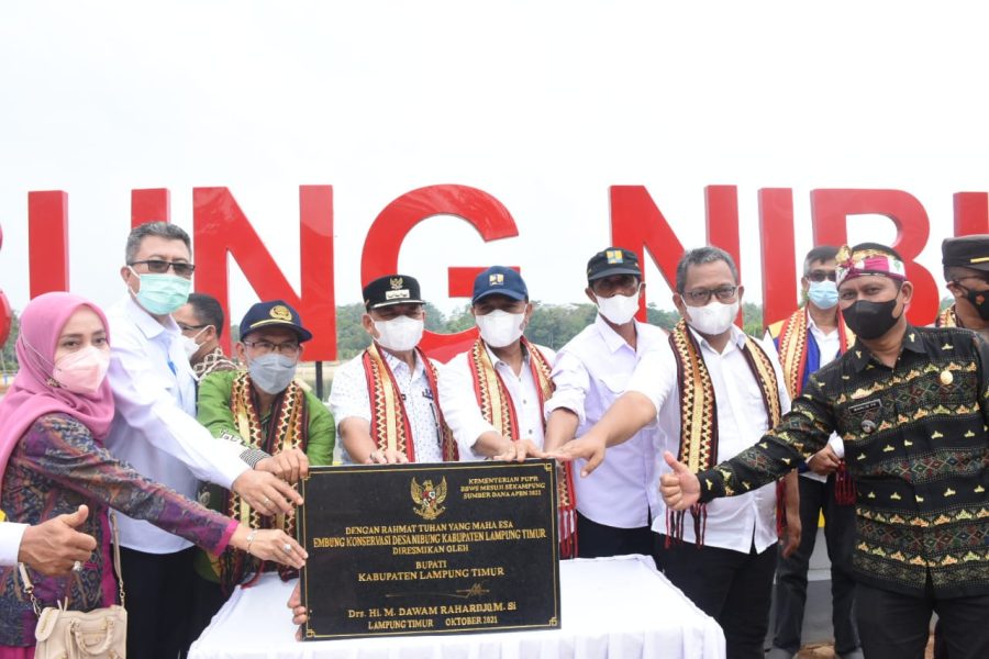 Bupati Lampung Timur Berharap Embung Jadi Salah Satu Objek Wisata