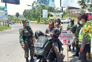 Perjuangan Babinsa Dan Bhabinkamtibmas Melawan Covid 19