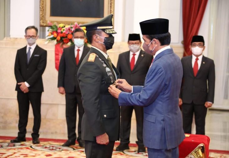 Jenderal TNI Andika Perkasa Resmi Jadi Panglima