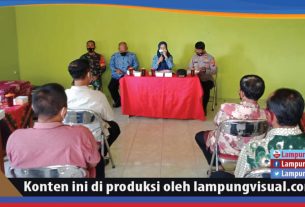 Pelaksanaan Hajatan Ditengah Pandemi, Serka Joenta Beserta Jajaran Forkopincam Gelar Pertemuan Bersama Warga