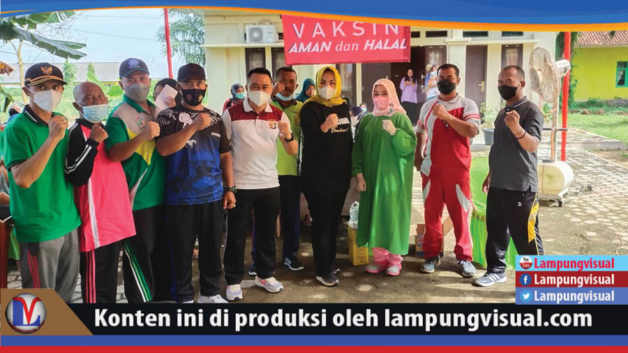 Perkuat Sinergitas, TNI-Polri Way Bungur Gelar Olahraga Bersama