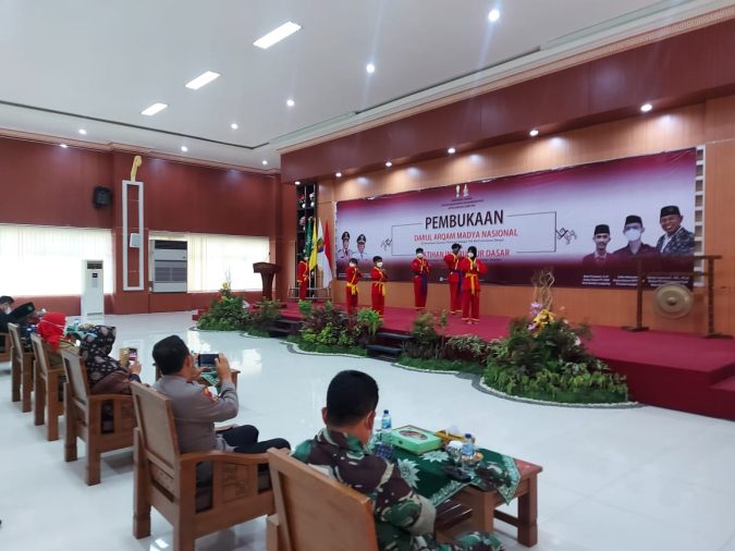 Danramil 410-02 TBS Hadiri Pembukaan Damnas dan LID Ikatan Mahasiswa Muhamadiyah