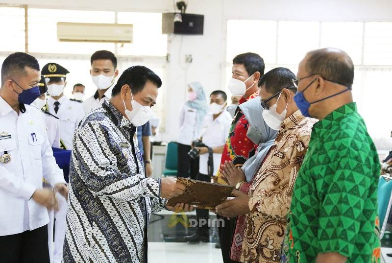 Pelepasan 622 Purna Bhakti PNS Tahun 2021, Gubernur Arinal Berharap Dapat Manfaatkan Program Pembekalan dan Diklat di Masa Pensiun