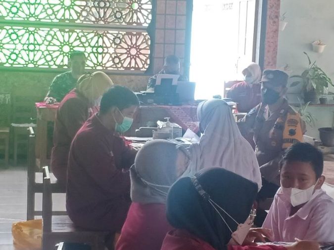 Vaksinasi Anak Terus Digulirkan di Boyolali Utara