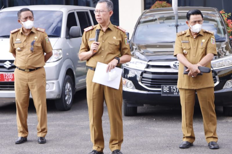 Pemprov Lampung Gelar Sidak pada Hari Pertama Kerja Usai Libur Lebaran Tahun 2022