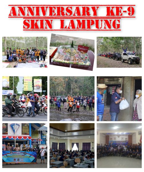 SKIn Pengda Lampung merayakan Happy Anniversary atau Hari Jadi yang ke- 9