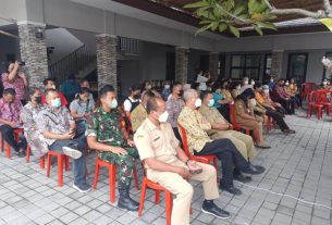 Hadiri Undangan, Babinsa Ajak Linmas Bantu Pengamanan di PPA