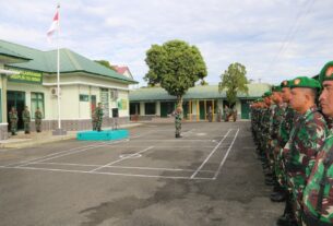 Pimpin Upacara Bendera, Kasdim 0105/Abar : Bekerja Di Bulan Suci Ramadhan Bernilai Ibadah