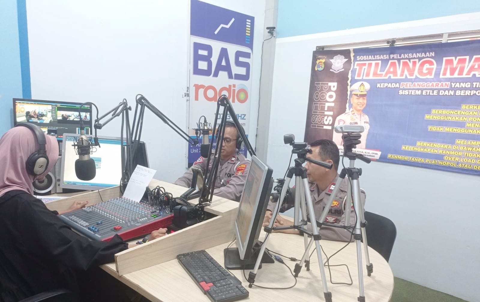Kasat Lantas Polres Tulang Bawang Paparkan Sasaran Utama Tilang Manual Yang Kembali Diberlakukan
