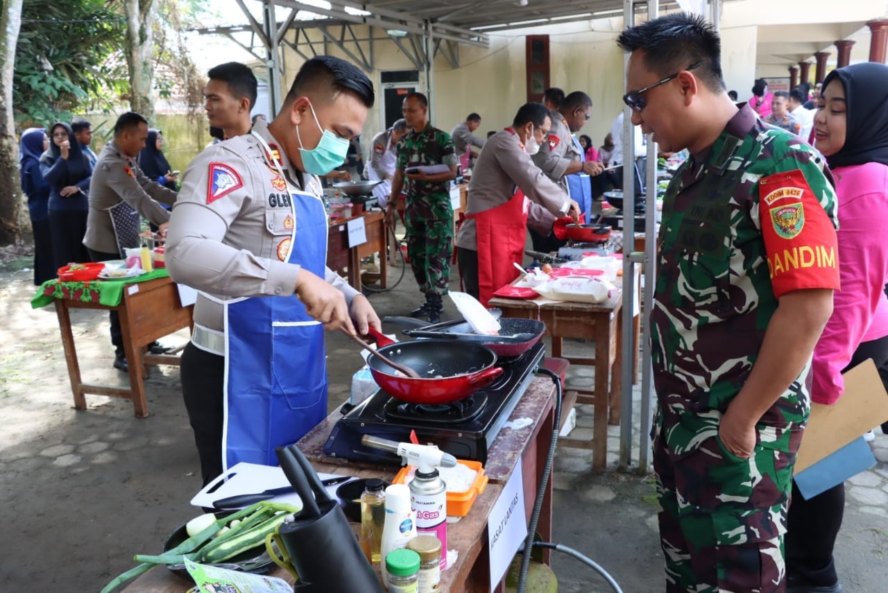 Polres Tulang Bawang Gelar Dua Lomba Secara Bersamaan Menyambut Hari Bhayangkara Ke-77