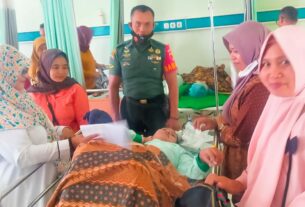 Wujudkan Keluarga Sehat dan Sejahtera, Kodim Bojonegoro gelar KB Kesehatan Gratis