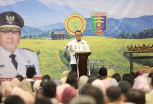 Temu Teknis Penyuluh Pertanian se-Provinsi Lampung, Gubernur Arinal Jabarkan 10 Manfaat KPB bagi Para Petani