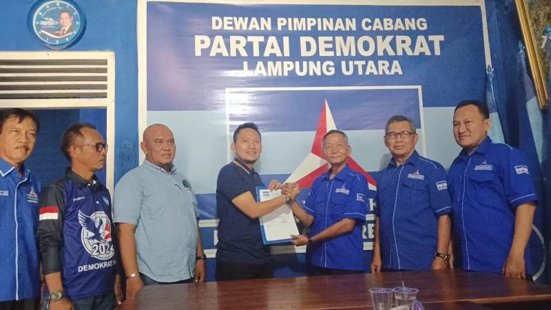 Akhir Penjaringan, Ardian Saputra Kembalikan Berkas Pendaftaran ke Demokrat