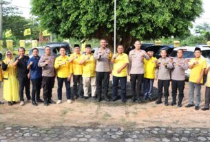 Cooling System Jelang Pilkada Serentak 2024, AKBP James Sambangi Tiga Parpol