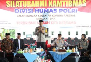 Div Humas Polri Gelar Literasi Kontra Radikal di Tulang Bawang, AKBP James: Terorisme Musuh Kita Bersama
