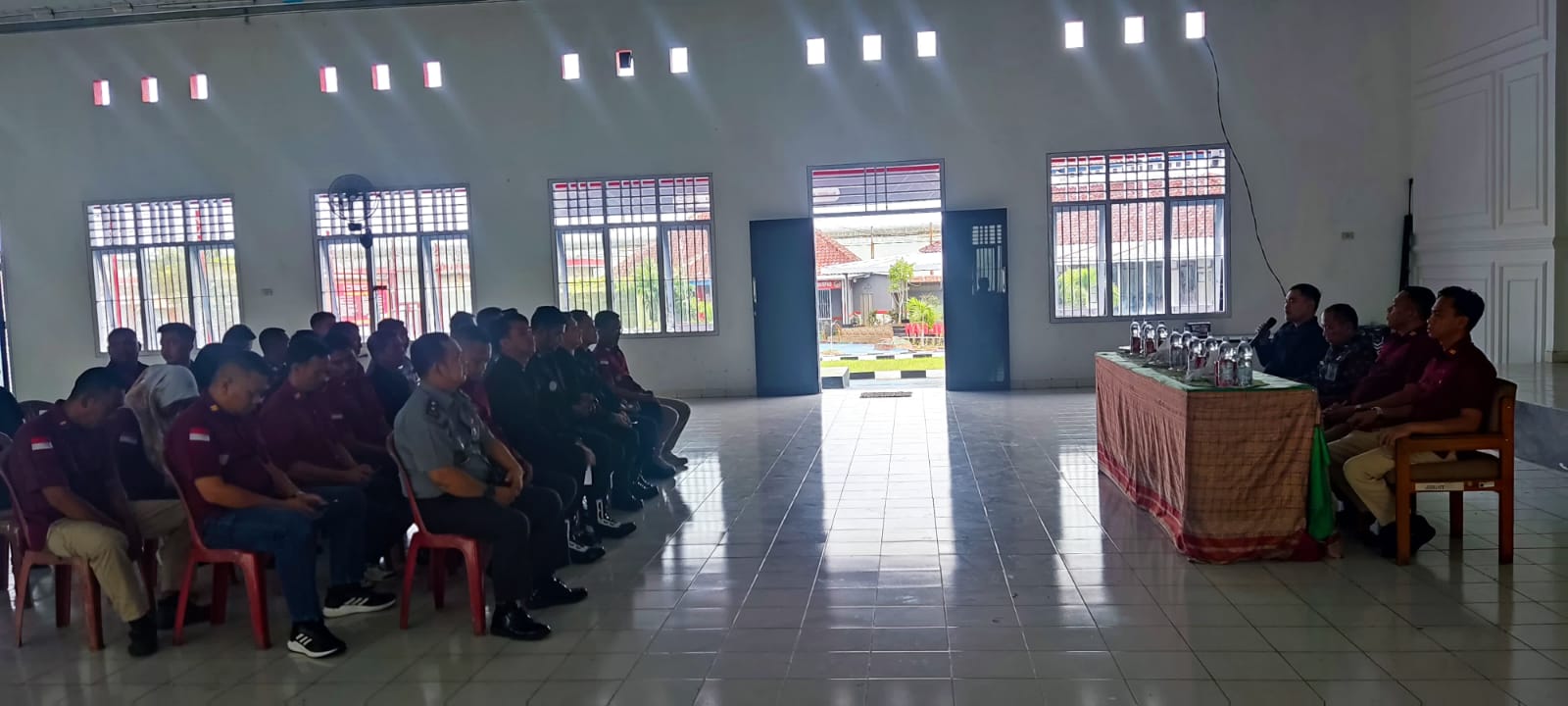 Kadivpas Kumham Lampung Berikan Arahan Jajaran UPT Pemasyarakatan Lampung Utara