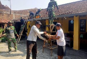 Mimpi Bu Wahyuni Jadi Kenyataan, Bisa Dapat Rehab Rumah Dari Satgas TMMD Ke-120 Kodim Sukoharjo