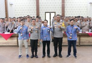 Optimalkan Yanlik, Polres Tulang Bawang Terima Asistensi Dari Itwasda Polda Lampung dan Ombudsman RI