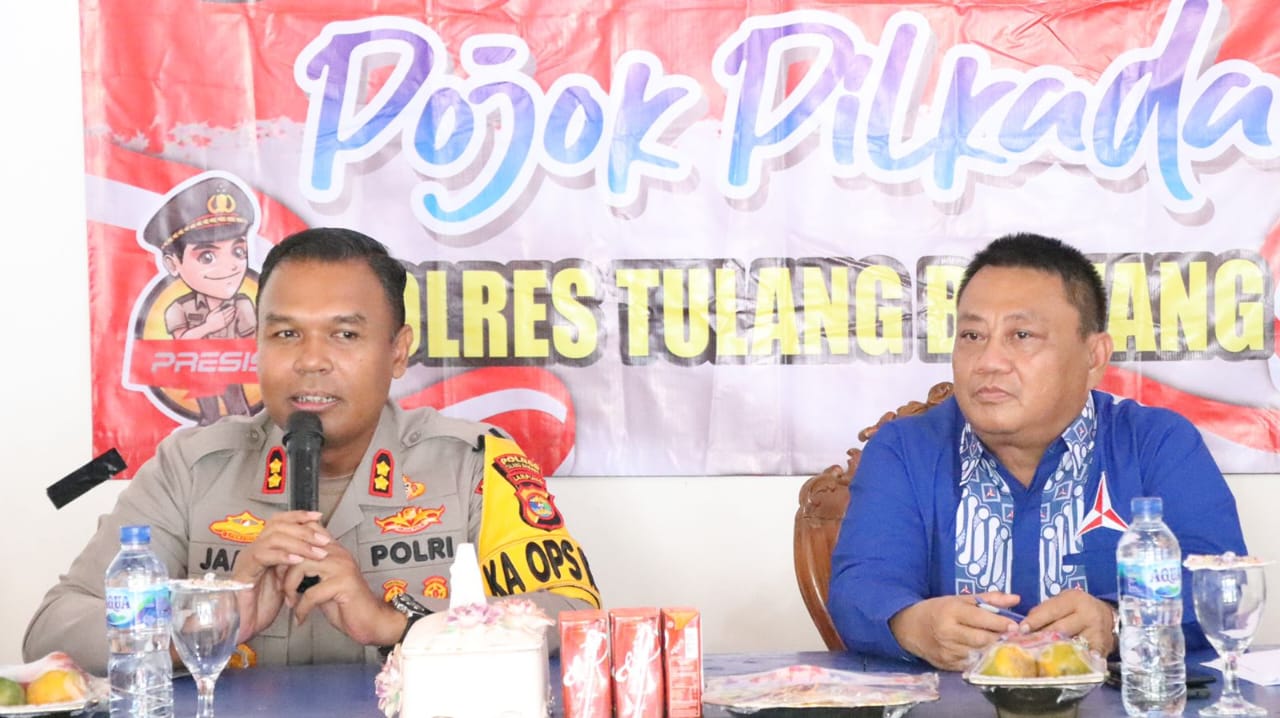 Polres Tulang Bawang Gelar Pojok Pilkada, AKBP James Jelaskan Tujuan Utamanya