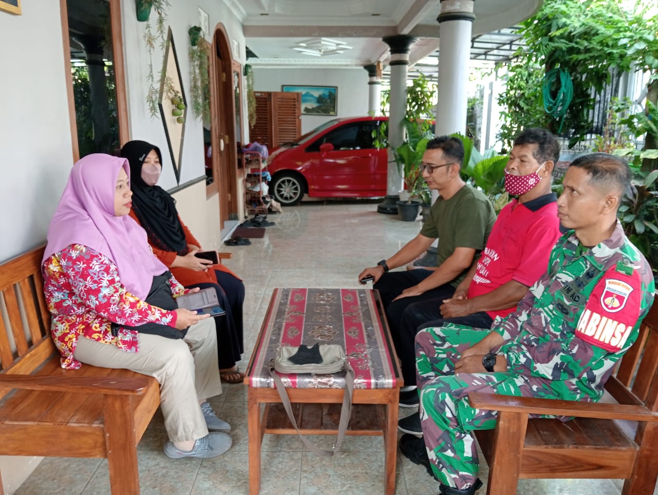 Selain Ada Fogging Babinsa Juga Himbau Warga