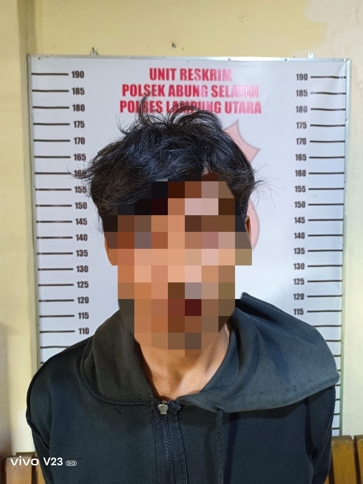 Dalam Hitungan Jam, Pelaku Curat di Abung Selatan di tangkap