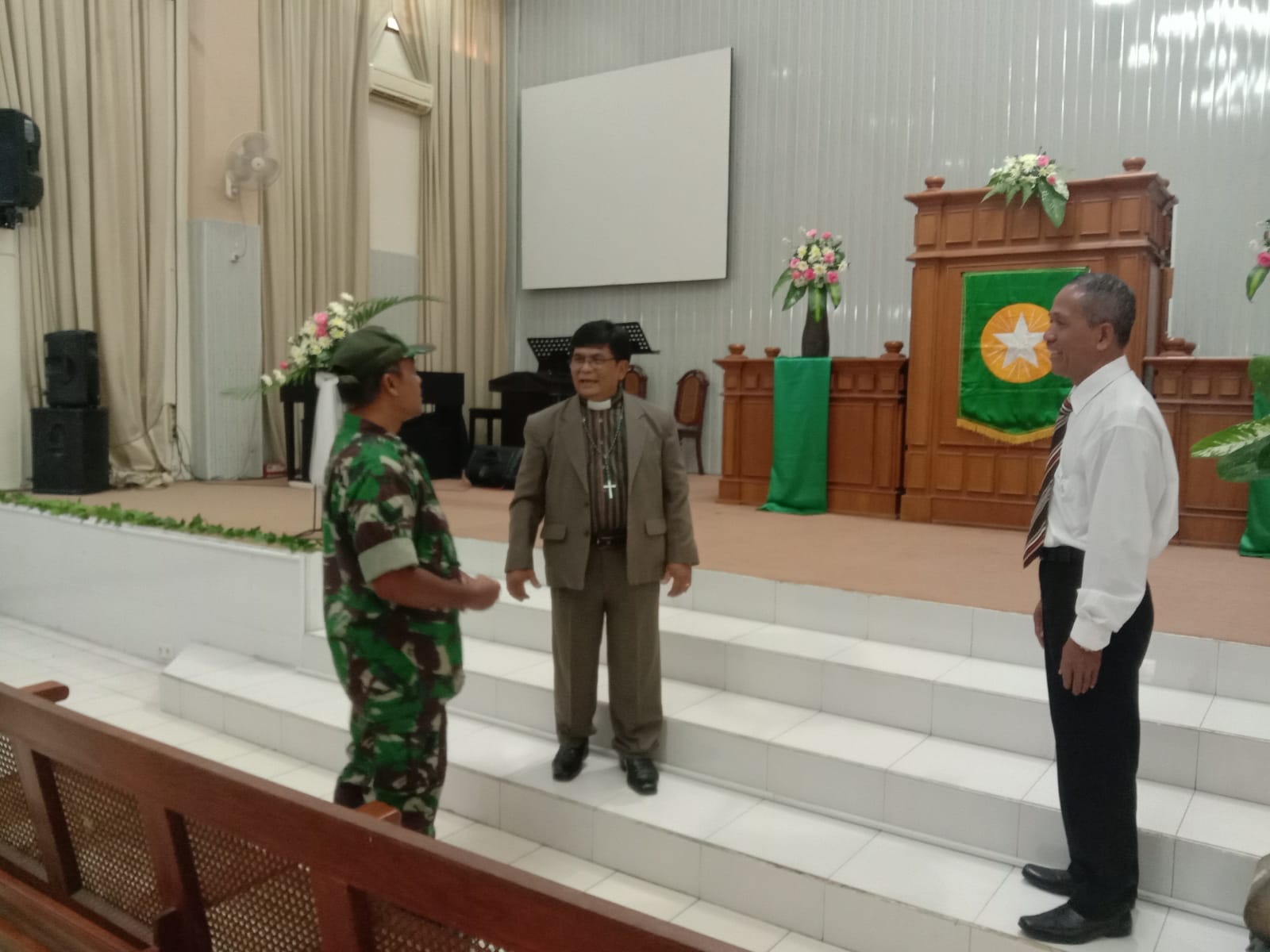 Inilah Maksud & Tujuan Babinsa Kratonan Datangi Pendeta GKJ Joyodiningratan
