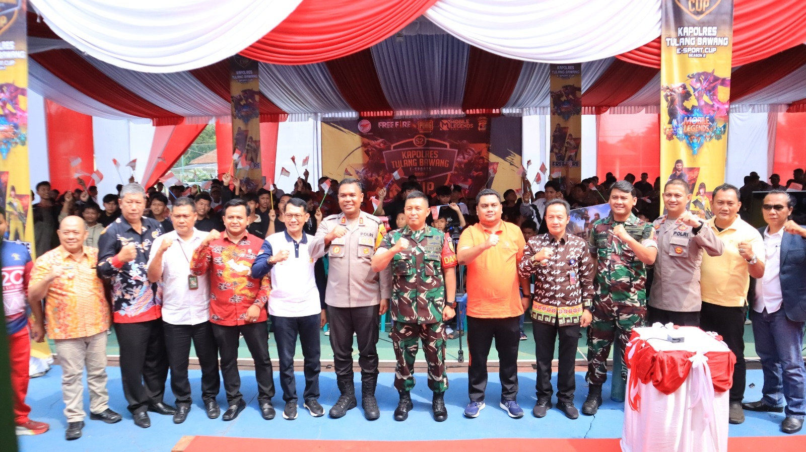 Sambut Hari Bhayangkara Ke-78 Tahun 2024, Polres Tulang Bawang Gelar E-Sport Competition Season 2
