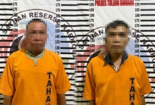 Gasak Narkoba, Polres Tulang Bawang Tangkap Dua Bandar Dengan BB Sabu Lebih Dari 100 Gram