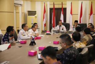 Gubernur Samsudin Terima Kunker Ketua Komite III DPD RI Abdul Hakim, Bahas PPDB Sistem Zonasi dan Persiapan PON XXI Aceh - Sumut