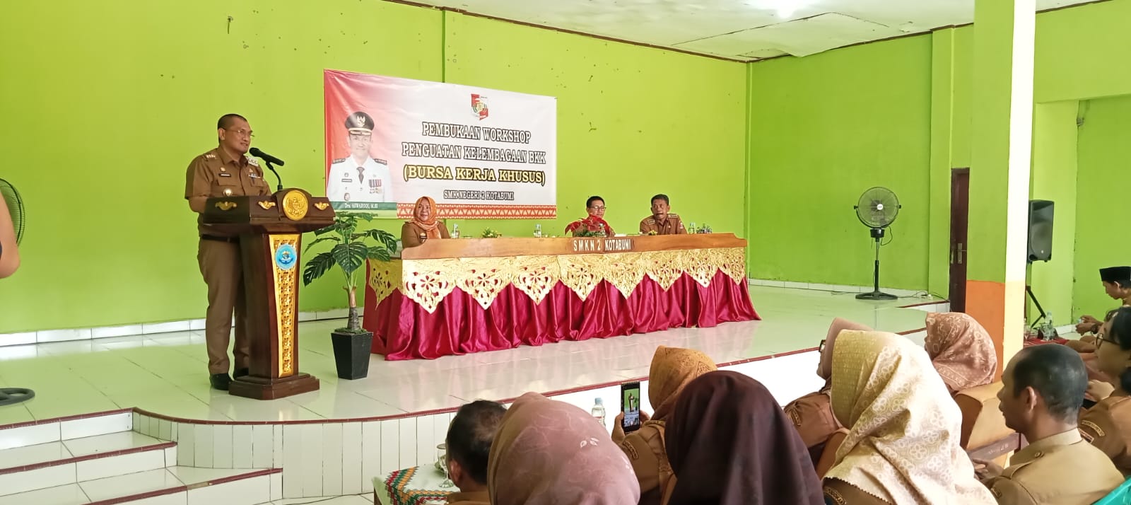 Pemkab Lampura Dorong Kurikulum Berbasis Kerja