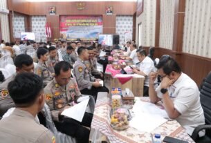 Tim Itwasum Polri Lakukan Audit Kinerja Tahap II TA 2024 Yang Dipusatkan di Mapolres Tulang Bawang