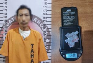 Gasak Narkoba di Dente Teladas, Polres Tulang Bawang Tangkap Bandar Sabu Yang Merupakan Residivis Kasus Serupa