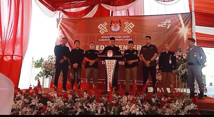 Hari Pertama, belum ada Paslon Pilkada daftar ke KPU Lampura