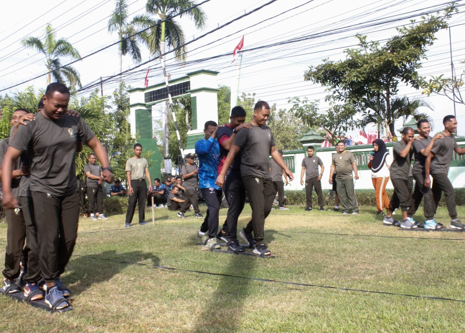 Semarakkan HUT RI ke- 79, Kodim Bojonegoro gelar Lomba Tradisional