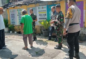 TMMD Sengkuyung Tahap IV Segera Dimulai, Danramil 01/Laweyan Cek Lokasi Sasaran Fisik