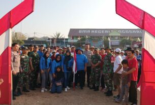 Tumpah Ruah Warga Glonggong Semarakkan HUT RI Ke-79