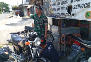 Babinsa Rembun Mendukung Pengembangan Usaha UMKM