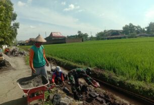 Bersama Membangun Talud Irigasi Sebuah Tindakan Nyata untuk Masa Depan Petani yang Lebih Baik