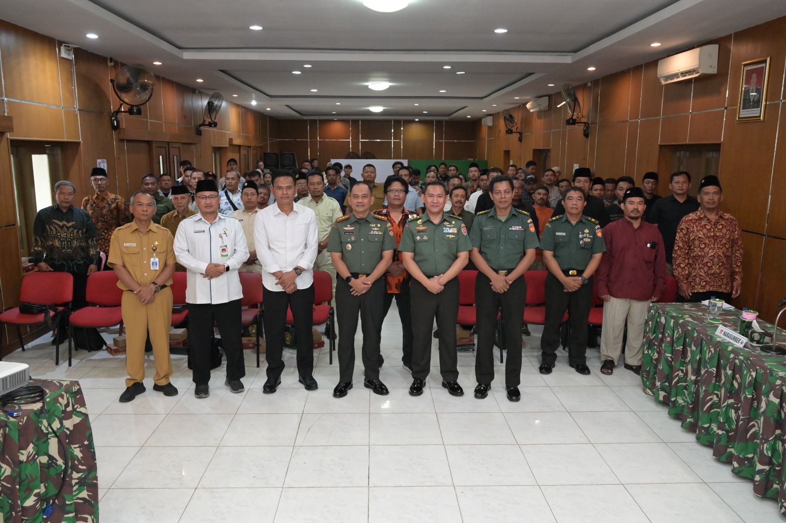 Kodim 0726/Sukoharjo Binkom Cegah Konflik Sosial Di Sukoharjo